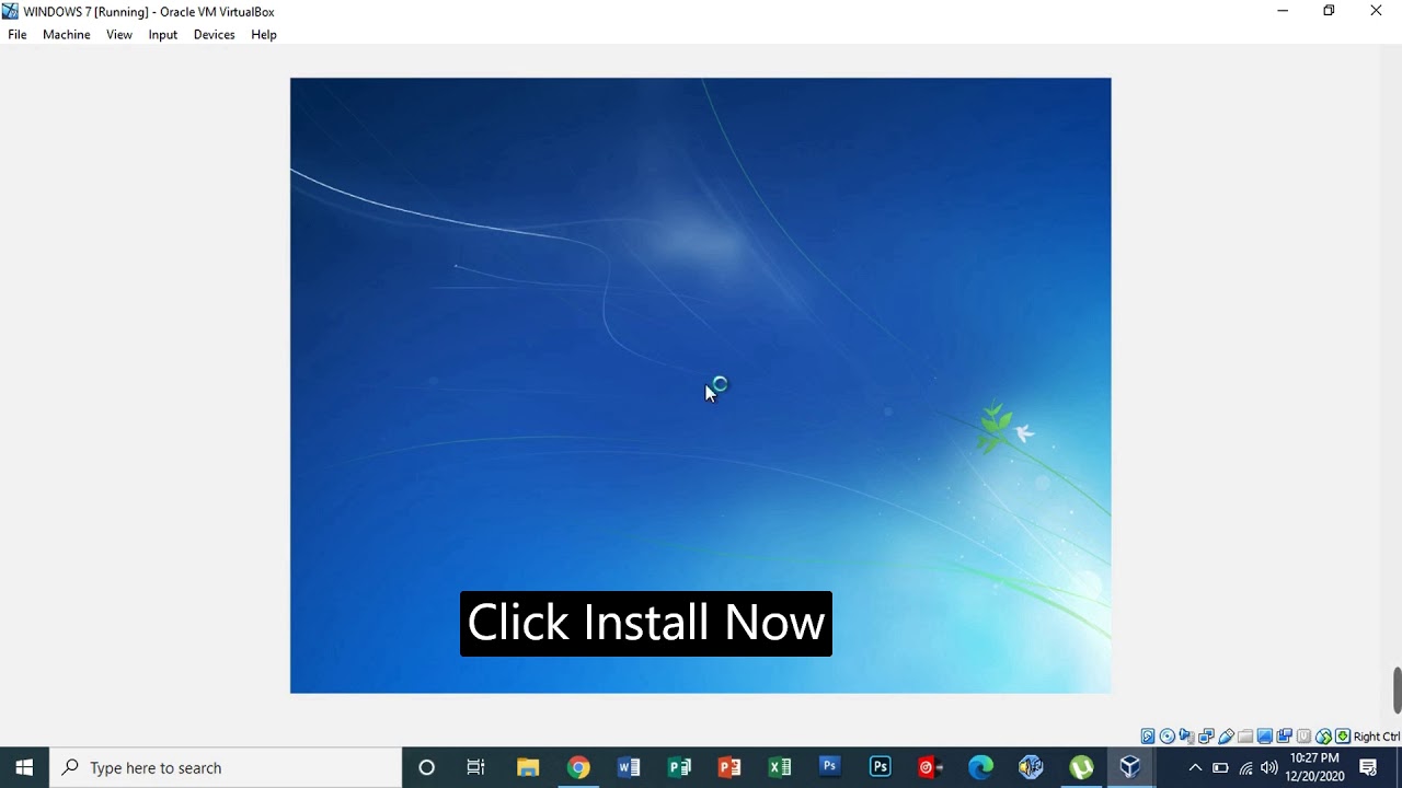 Installation of client operating system (Win 7) - YouTube