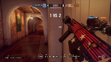 Rainbow 6 siege 1v3 match point clutch