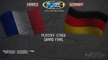Clanbase NationsCup XVI - Grand Final - France vs Germany