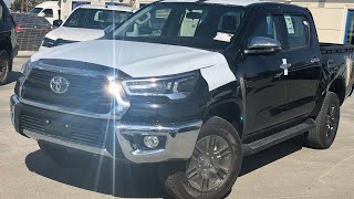 2021 TOYOTA HILUX SR5 2.7L PETROL FULL OPTION (LHD)-BLACK 2021   تويوتا هايلكس بنزين كامل لون أسود