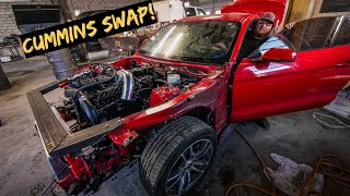 Smoke-Stang Moves from Cummins Power for First Time!
First time ever our Cummins swapped mustang moves under its own power. Smoke-Stang
Merch: https://westengw.com/
SUBSCRIBE FOR DAILY VLOGS! ► http://bit.ly/subscribe2westen
Previous: vlog ► https://www.youtube.com/watch?v=aN_ED...
ADD ME ON
Instagram: https://www.instagram.com/westengw
Facebook:https://www.facebook.com/westengw Smoke-Stang Moves from Cummins Power for First Time!