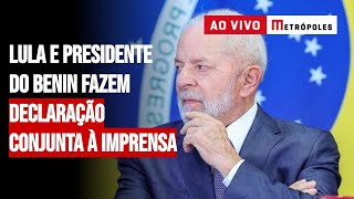 Lula e presidente do Benin fazem declaração conjunta à imprensa