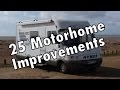 25 Ways to Improve Your Motorhome