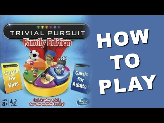 Trivial Pursuit Family Edition Game - Hasbro Games