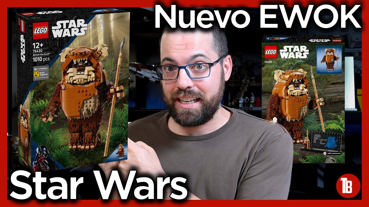 Nuevo EWOK construible de LEGO Star Wars (¿un Chewbacca en miniatura?)
