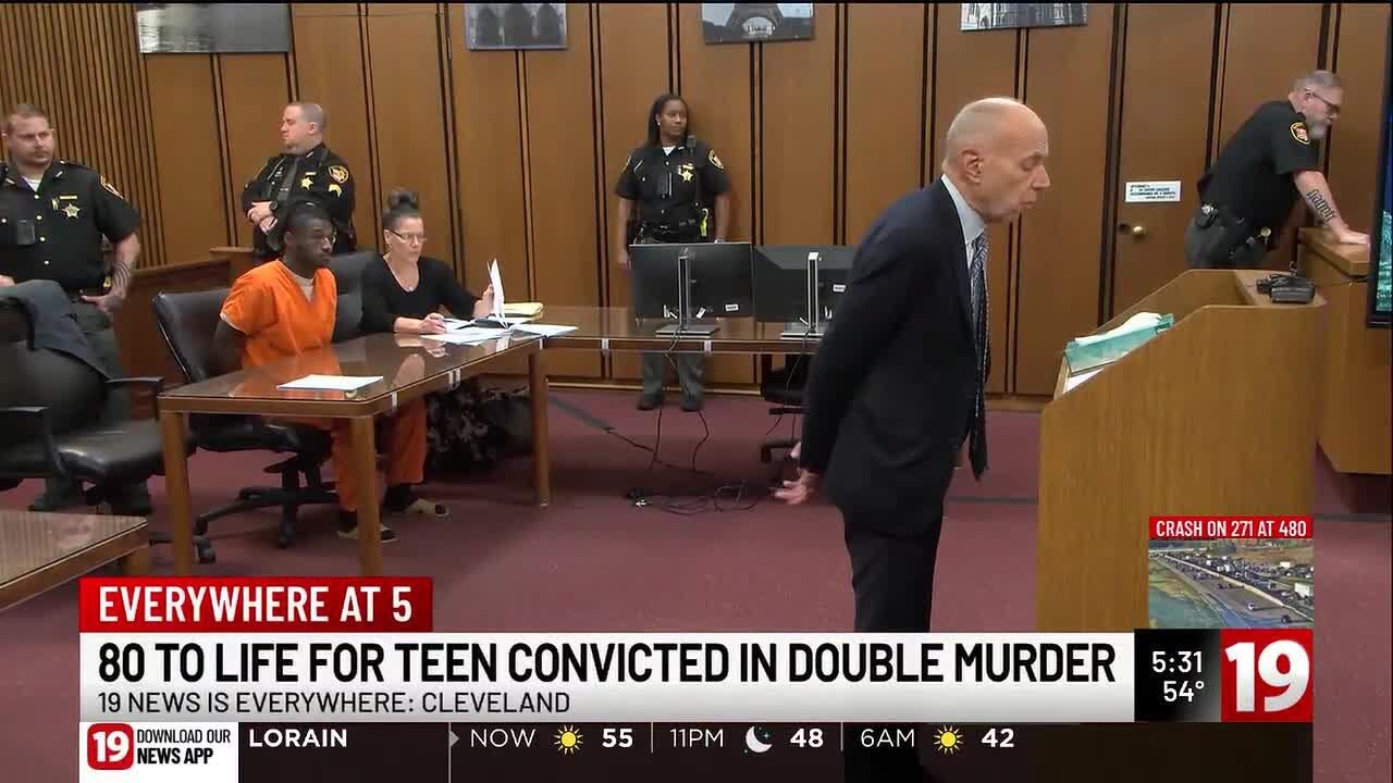 Cleveland 19-year-old gets 80 years to life in Slavic Village double murder