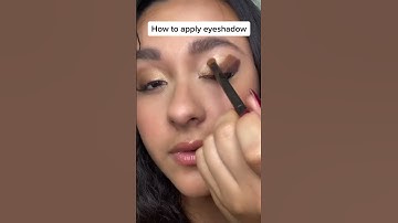How to apply eyeshadow! #eyeshadow #eyeshadowhacks #IPSY