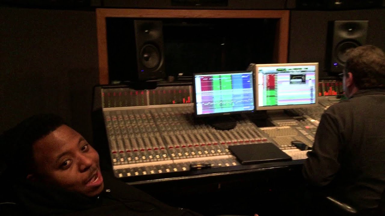 Nonfixion and Dre at Cue Recording