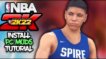 NBA 2K22 PC  - How to install mods Updated Tutorial Hook tool by Looyh