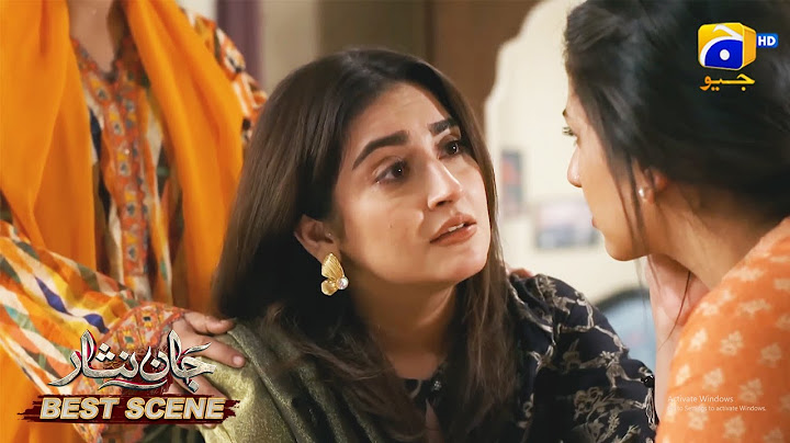 Jaan Nisar Episode 48 | Danish Taimoor - Hiba Bukhari - Haroon Shahid | Best Scene 04