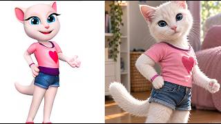 Talking Tom and friends characters in real life part 1 | Talking tom & friends Reimagined
