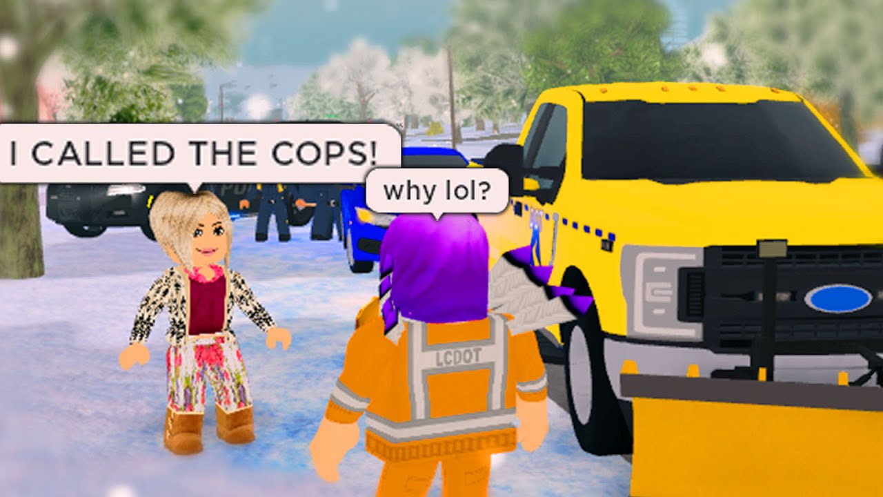 Crazy Lady Got Mad At Us For Doing Our Job She Called The Cops On Us Roblox Youtube - locus roblox liberty county server code