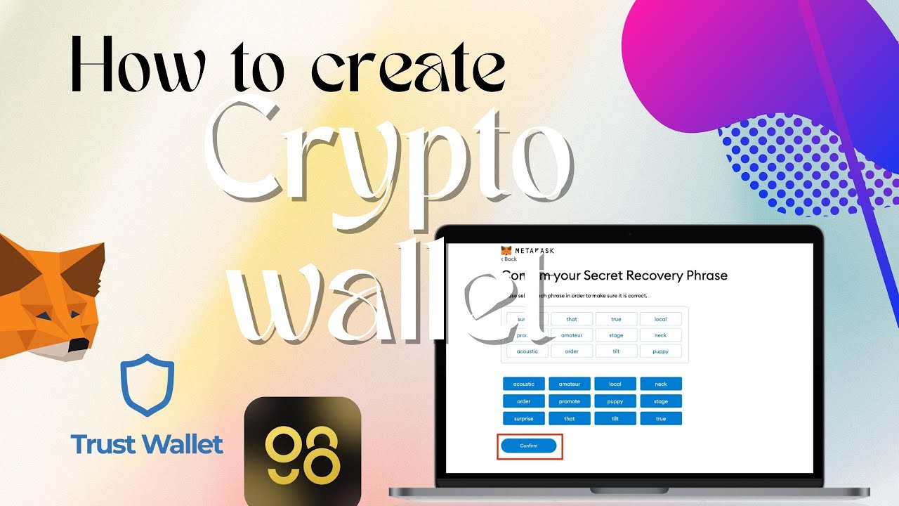 How to create a crypto wallet. How to create metamask crypto wallet ...