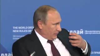 Путин жестко поставил на место американцев - Валдай форум