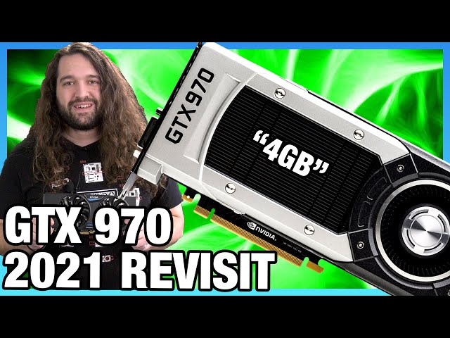 Myre mave Lav aftensmad NVIDIA GTX 970 in 2021 Revisit: Benchmarks vs. 1080, 2060, 3070, 5700 XT, &  More - YouTube