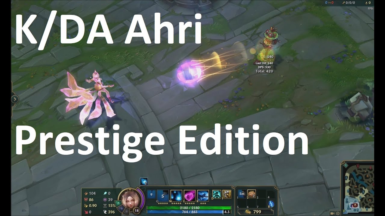 K/DA Ahri Prestige Edition Skin Spotlight - League of Legends