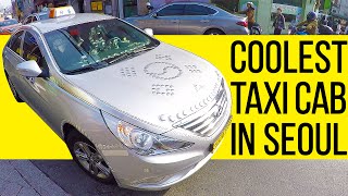 Coolest Taxi Cab in Seoul, Korea 🇰🇷