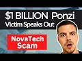 A ponzi victims warning  novatechfx scam