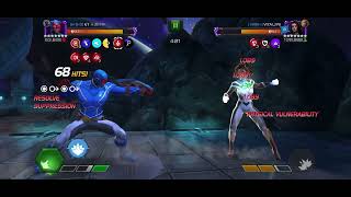 MCOC AW Node 30 Photon (Combat Déjà vu disintegration & Safeguard) w/ Patriot