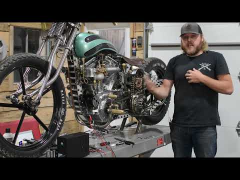 Building a Custom 1948 Harley-Davidson Panhead: Inertia Starter System for a Motorcycle