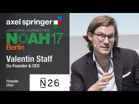 Fireside Chat: Valentin Stalf, N26 - NOAH17 Berlin 