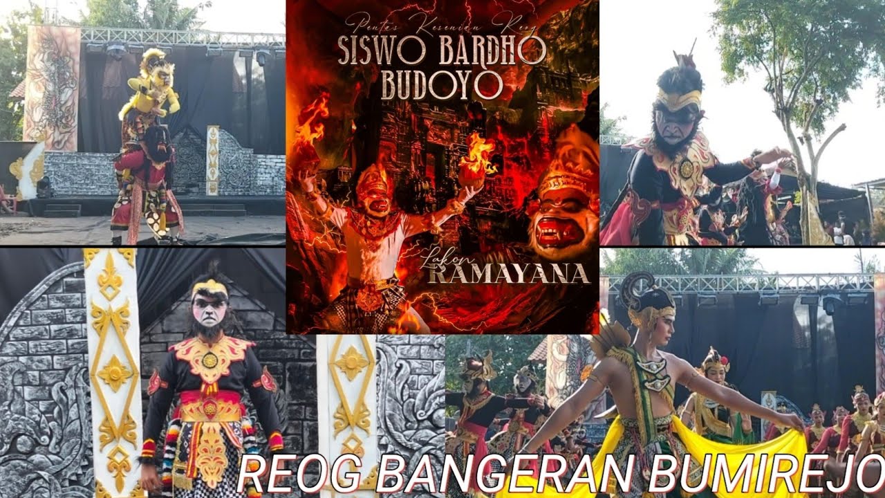 REOG SISWO BARDHO BUDAYA LAKON RAMAYANA BABAK SIANG