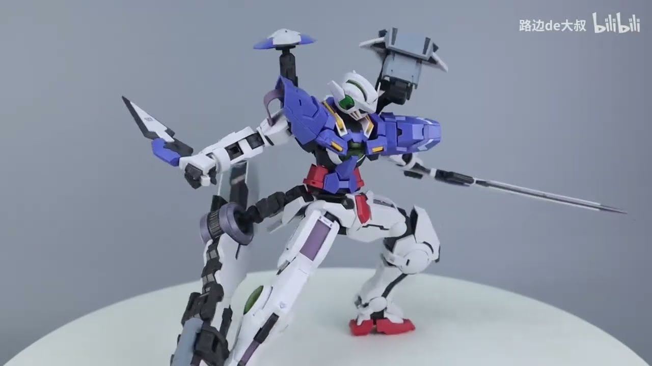 PLATERIA RAMAシグネチャーモデル Four eyes model 1/100 Tianshi Exia - YouTube