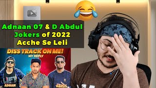 Thugesh Reply To DISS TRACK Of Adnaan 07 & Abdul! (UDTA TEER) | (Reaction / Commentary / Review)