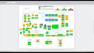 TSTracker Scheduling: Shop Floor Map