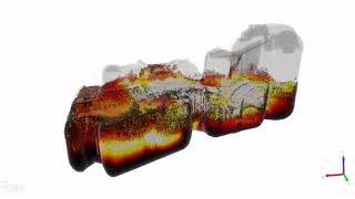 Simulia Xflow - Fuel Tank Sloshing Simulation Www.scanscot.com