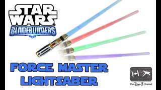 Star Wars Blade Builders Force Master Lightsaber Review | The DanO Channel