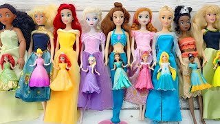 Disney Princess Dress Transformation ~ DIY Miniature Ideas for Barbie~ Wig, Dress,