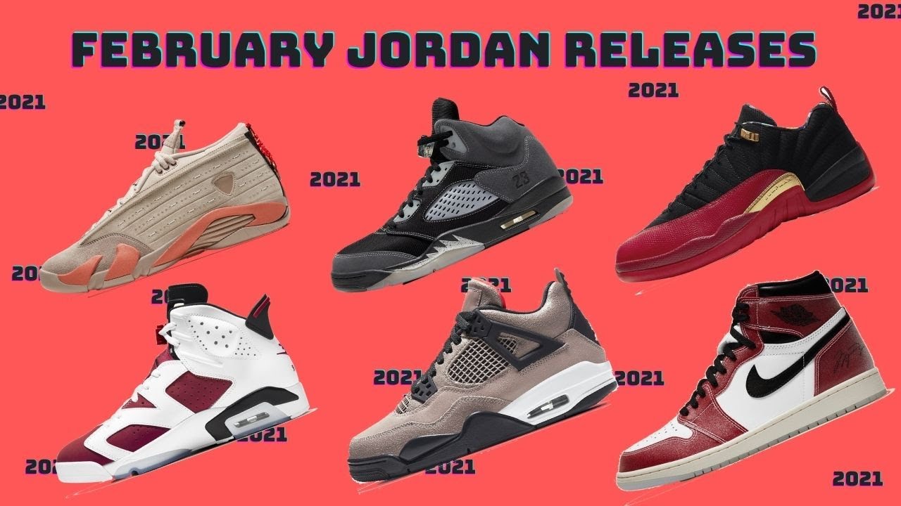 february jordan releases 2021