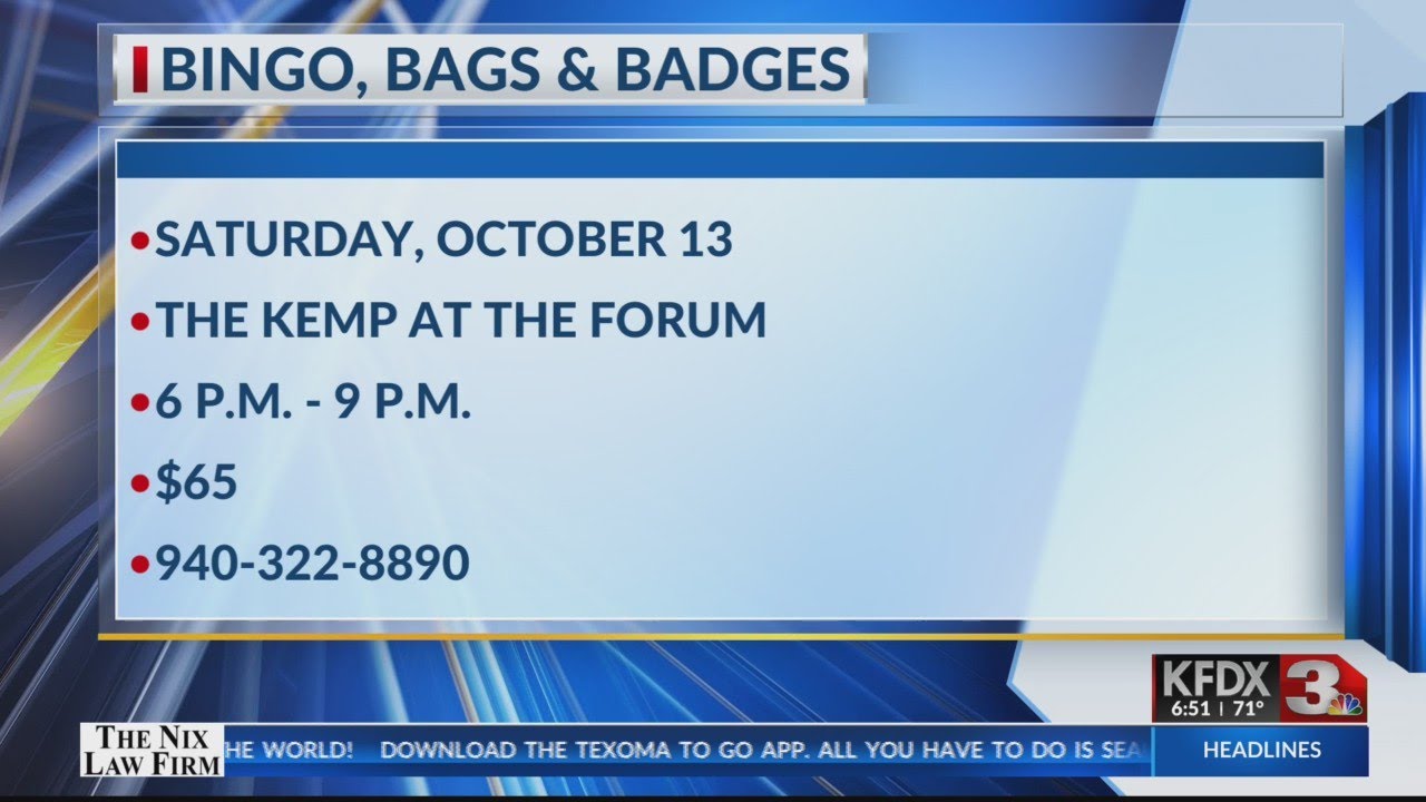 Bingo, Bags, & Badges YouTube