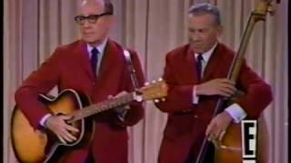 jack benny and george burns on the smothers brothers show 1967