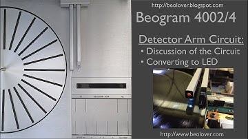 Beogram 4002/4004: Detector Arm Circuit Discussion and LED Conversion