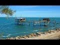 ABRUZZO - ROCCA SAN GIOVANNI  Borgo della Costa dei Trabocchi  - 4k