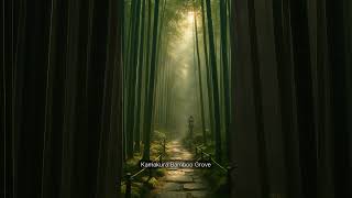 🇯🇵 Walk Into Kamakura Bamboo Grove | Deep Sleep Music #Shorts