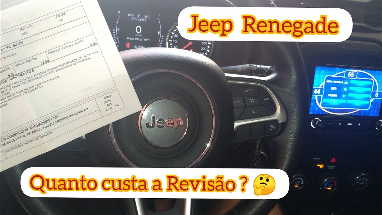 Jeep Renegade 🚙 Como Ajustar Data E Hora Pelo Computador De Bordo - Youtube