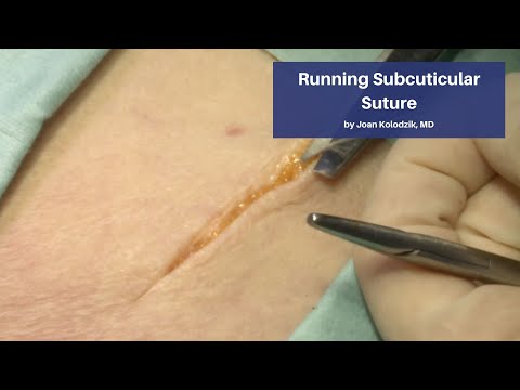 Running Subcuticular Suture | The Cadaver-Based Suturing Self‑Study Course