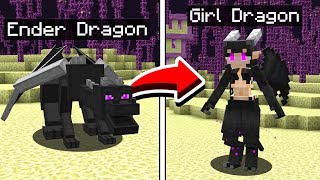 How to turn EVERY Minecraft BOSS into a GIRL!