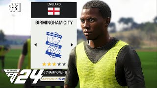 EA FC 24 Player Career | #1 | RISING STAR JOINS THE BLUES....