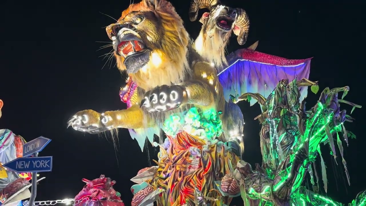Carnevale di Sciacca 2025 - Carro  “Al cuor non si comanda”