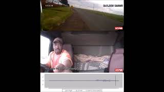 Dashcam footage shows moments of fatal crash