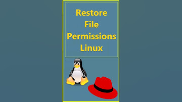 Restore Default File Permissions in Linux #linuxtips #linux