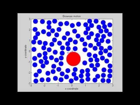 Brownian motion simulation
