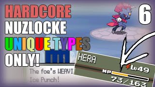 Pokémon Platinum HARDCORE Nuzlocke | Unique Types Only! | Part 6