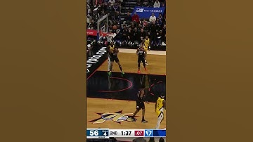 Jay Huff Knocks Down Third Three of First Half