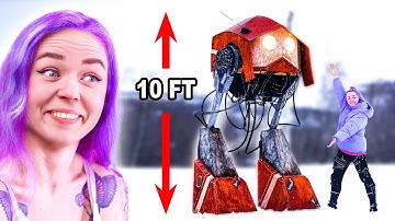 I spent 20 days building a massive robot