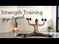 Strength Practice Workout l Yoga Inspired image